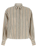 Beige Linen Blouse