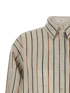 Beige Linen Blouse