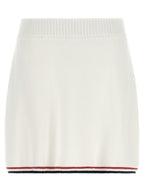 White Cotton Long Skirt