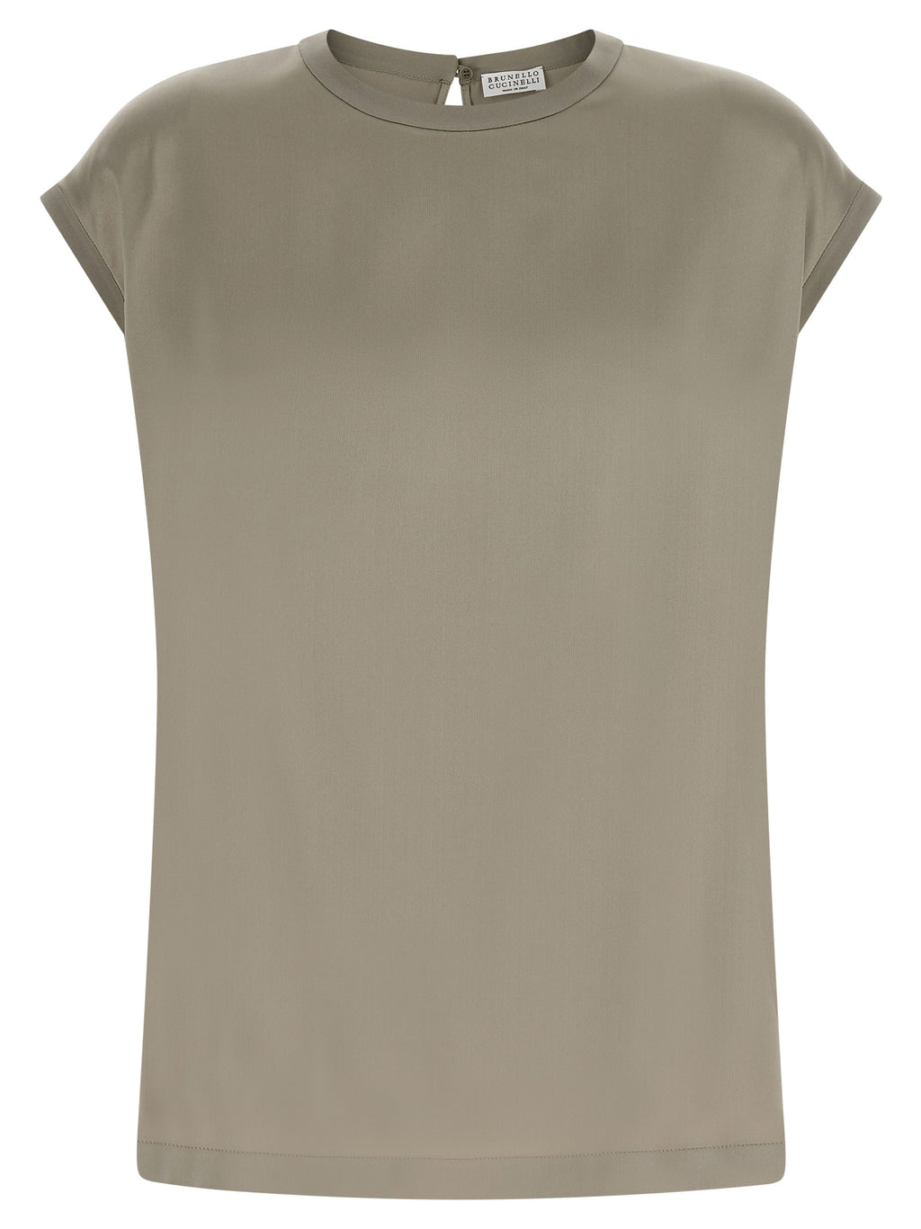 Bicolor Silk Blouse