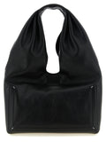 Black Lamb Leather Shoulder Bag