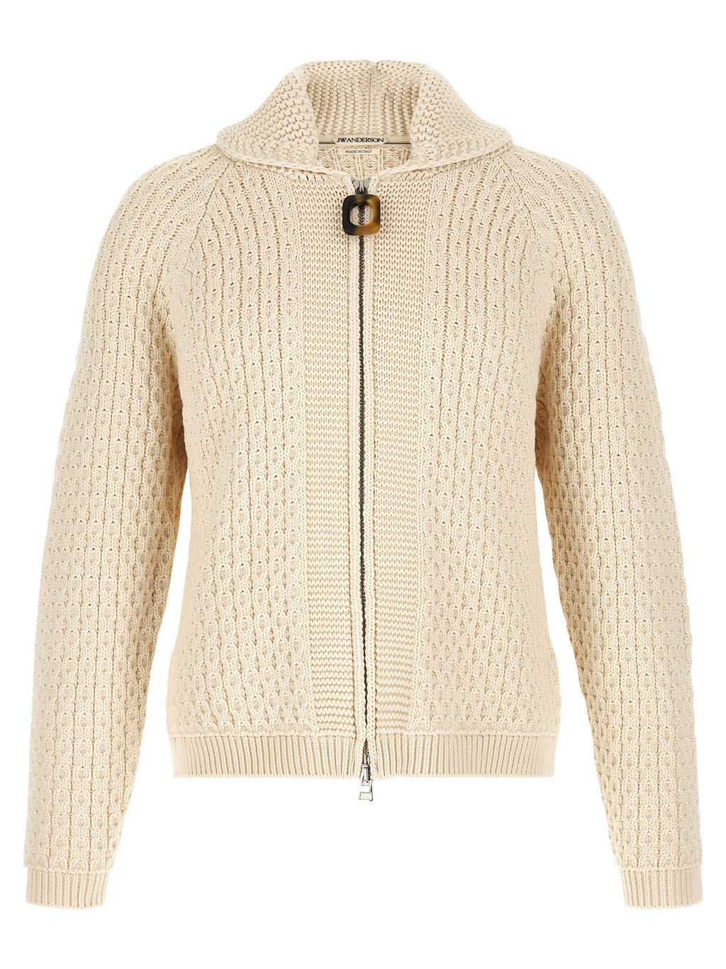 White Cotton Cardigan
