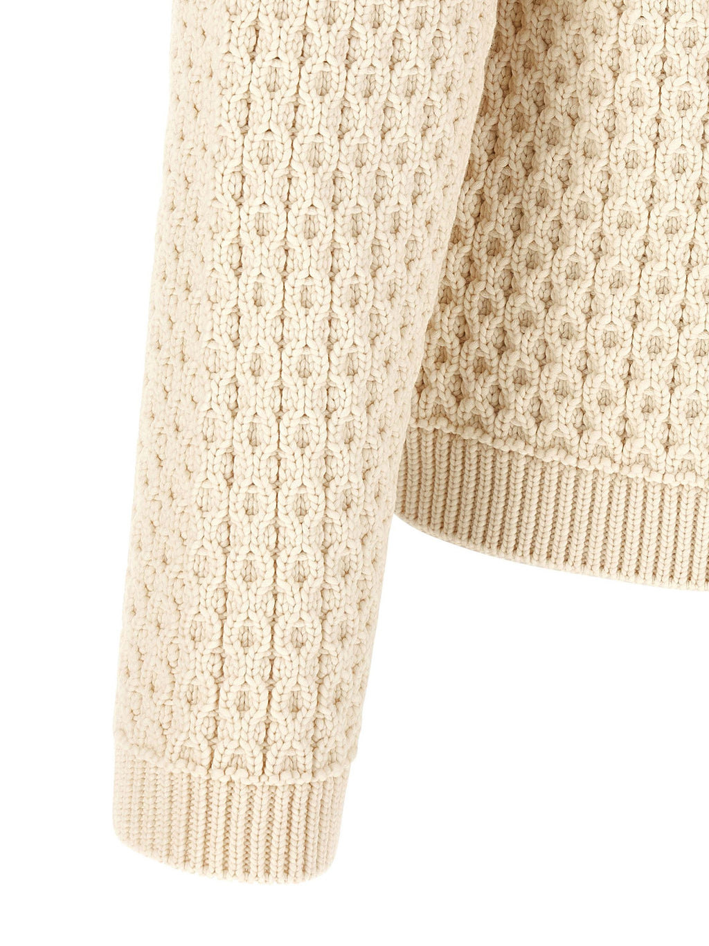 White Cotton Cardigan