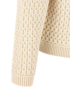 White Cotton Cardigan