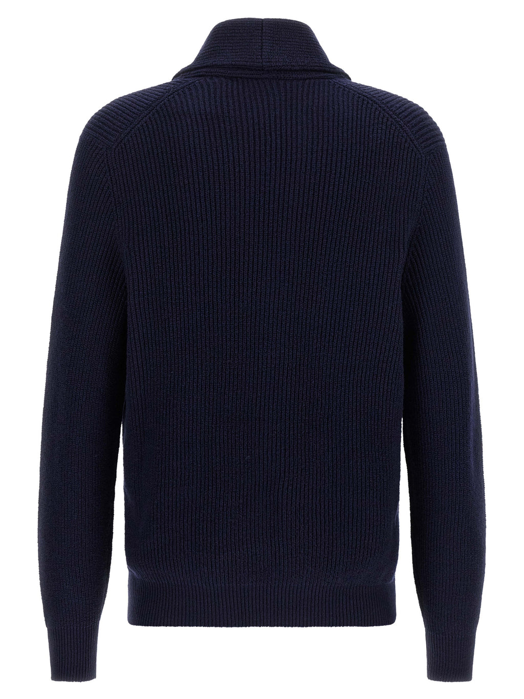 Blue Cotton Cardigan