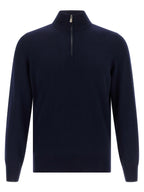Blue Cashmere Cardigan