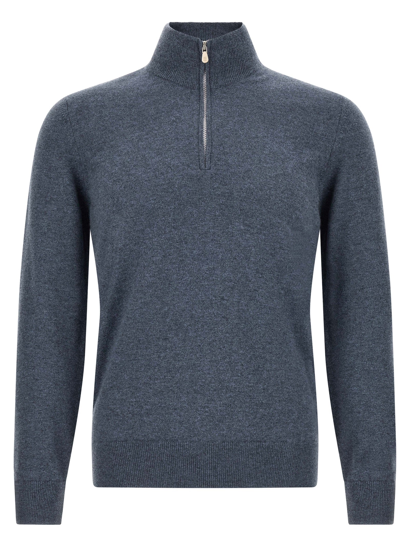 Blue Cashmere Cardigan