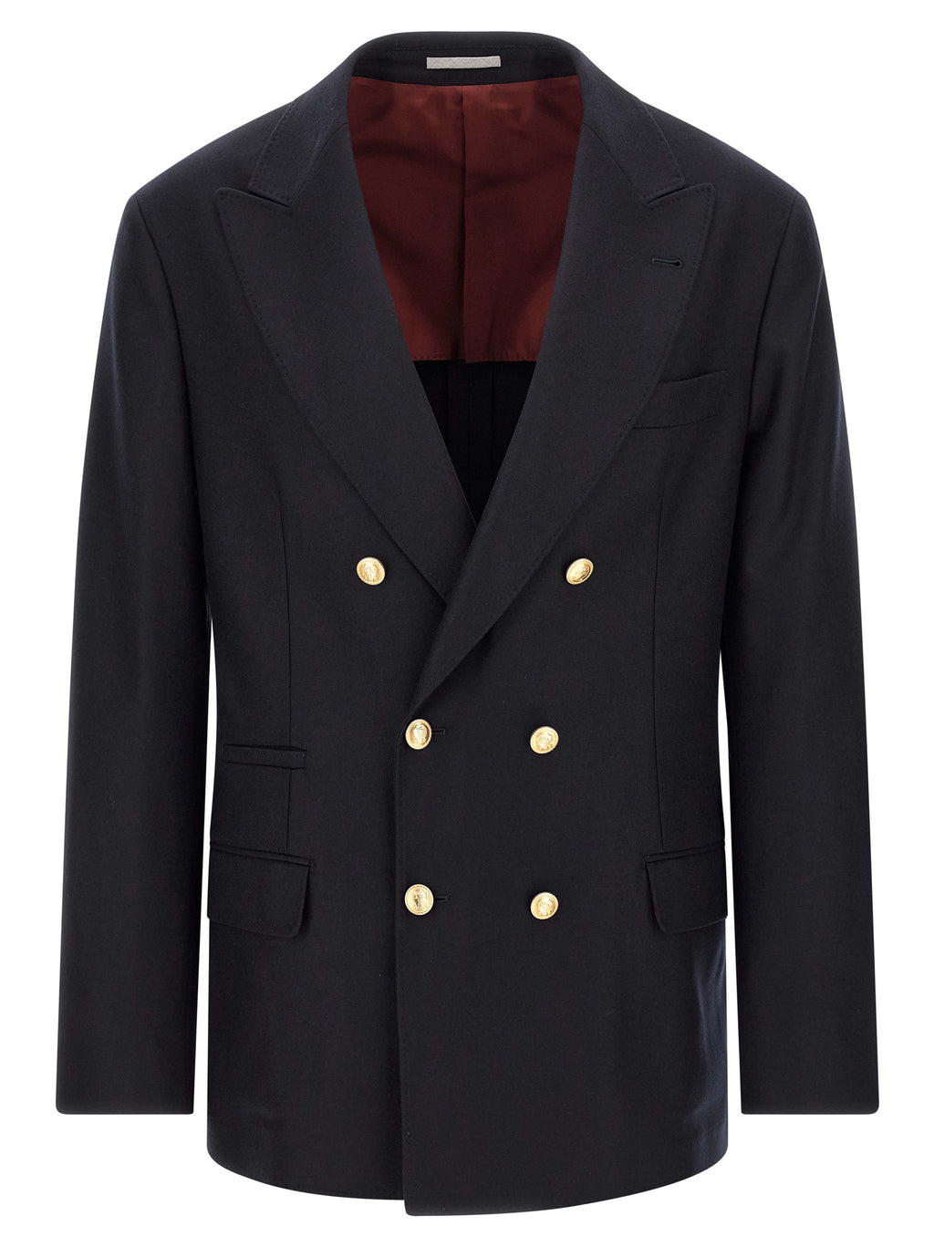 Blue Virgin Wool Blazer