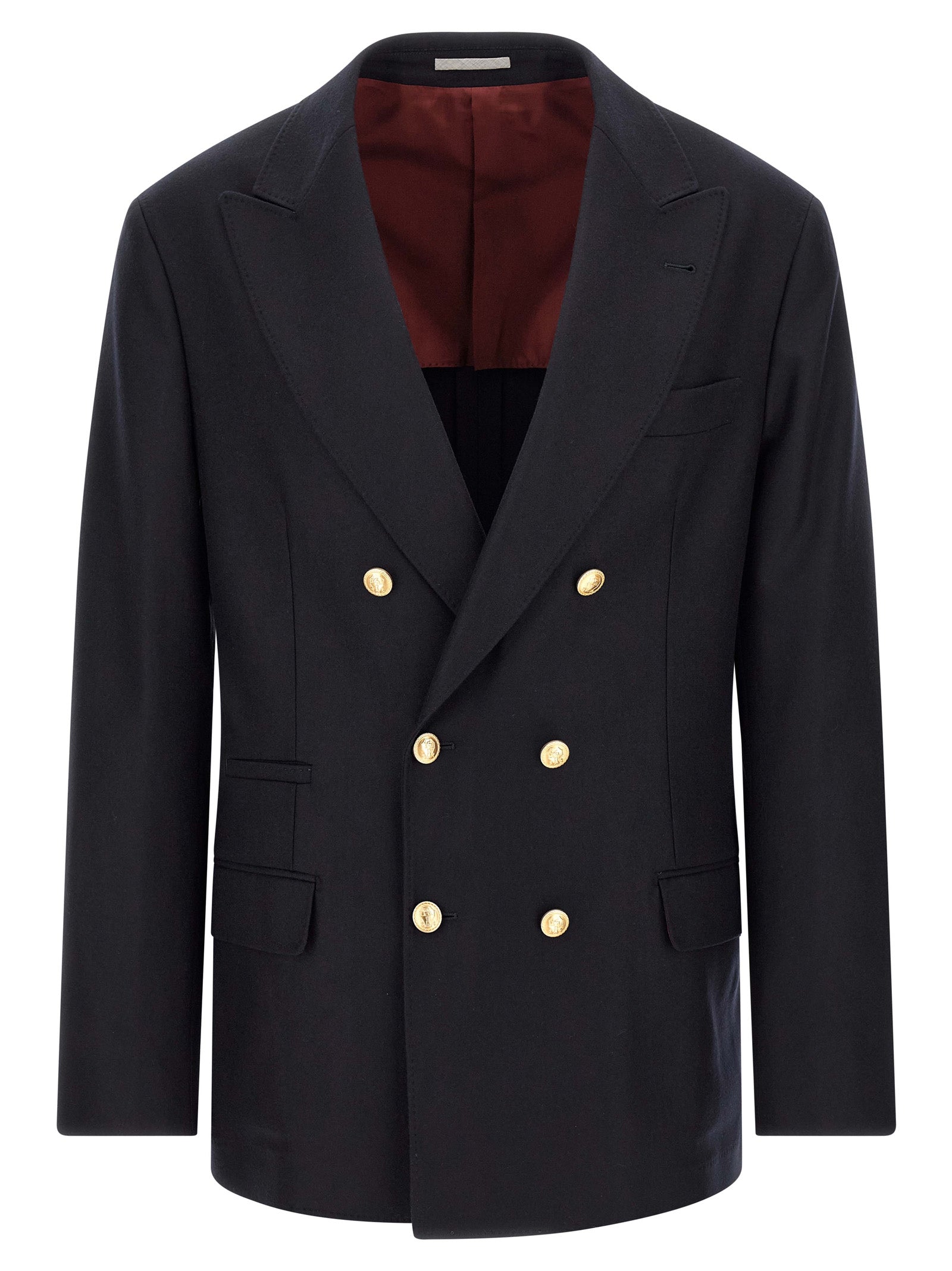 Blue Virgin Wool Blazer