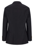 Blue Virgin Wool Blazer