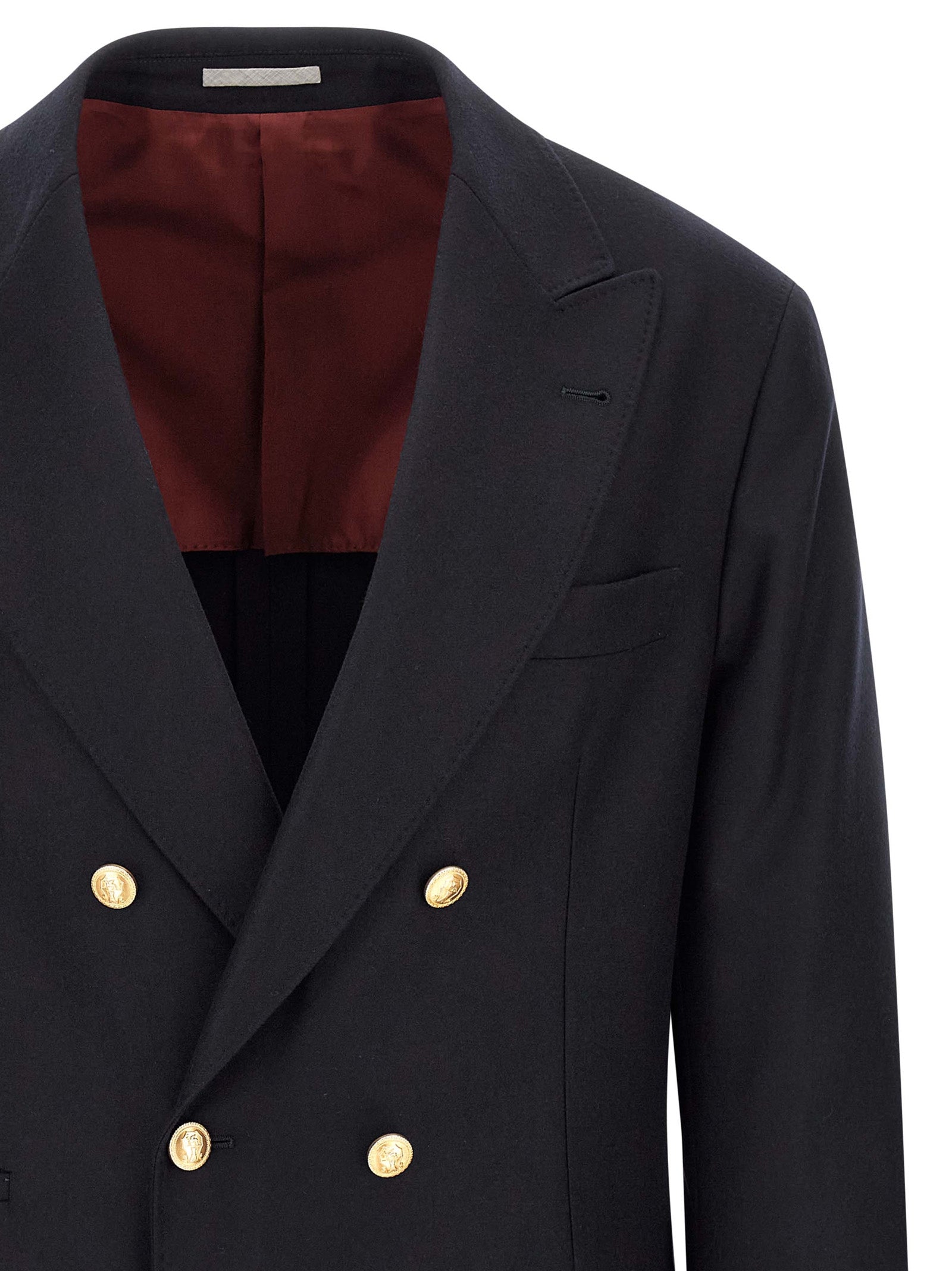 Blue Virgin Wool Blazer