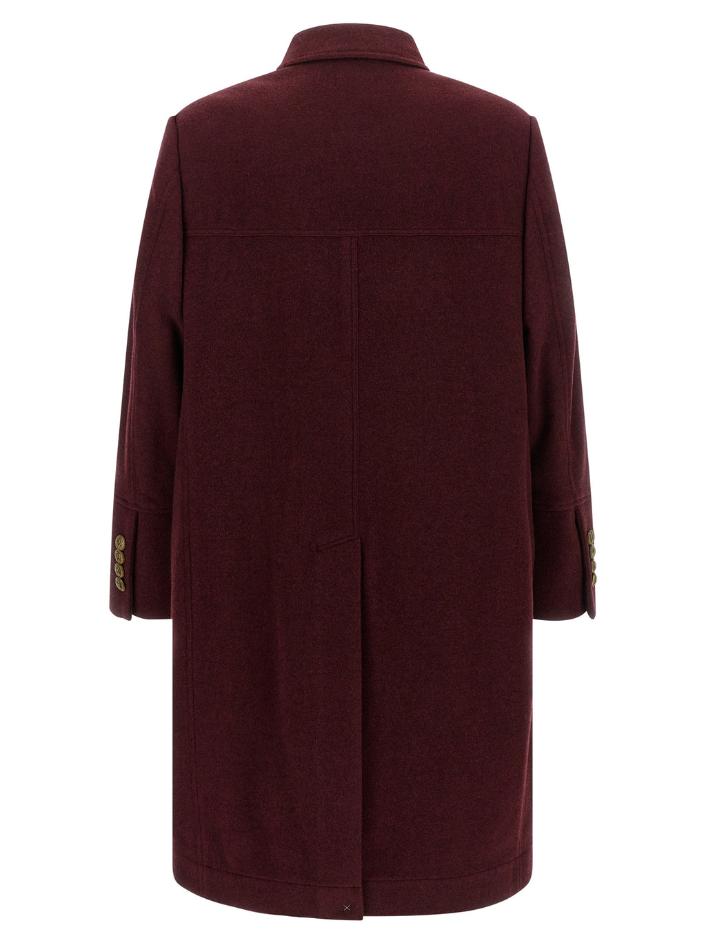 Bordeaux Cashmere Coat