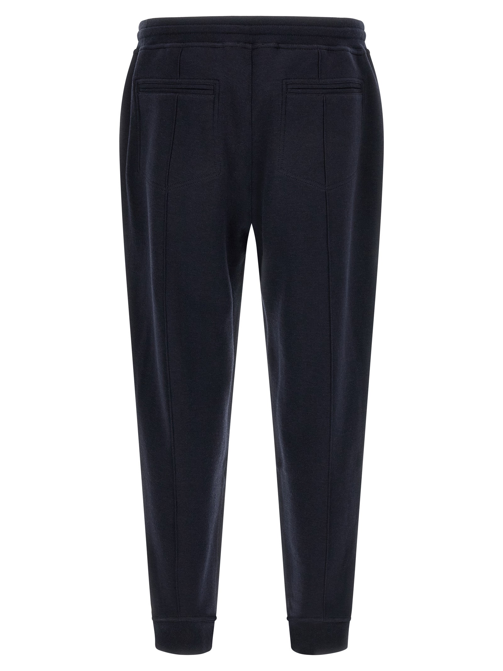 Blue Cotton Joggers (Workout Pants)