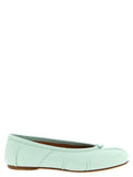 Bicolor Lamb Leather Ballet Flats