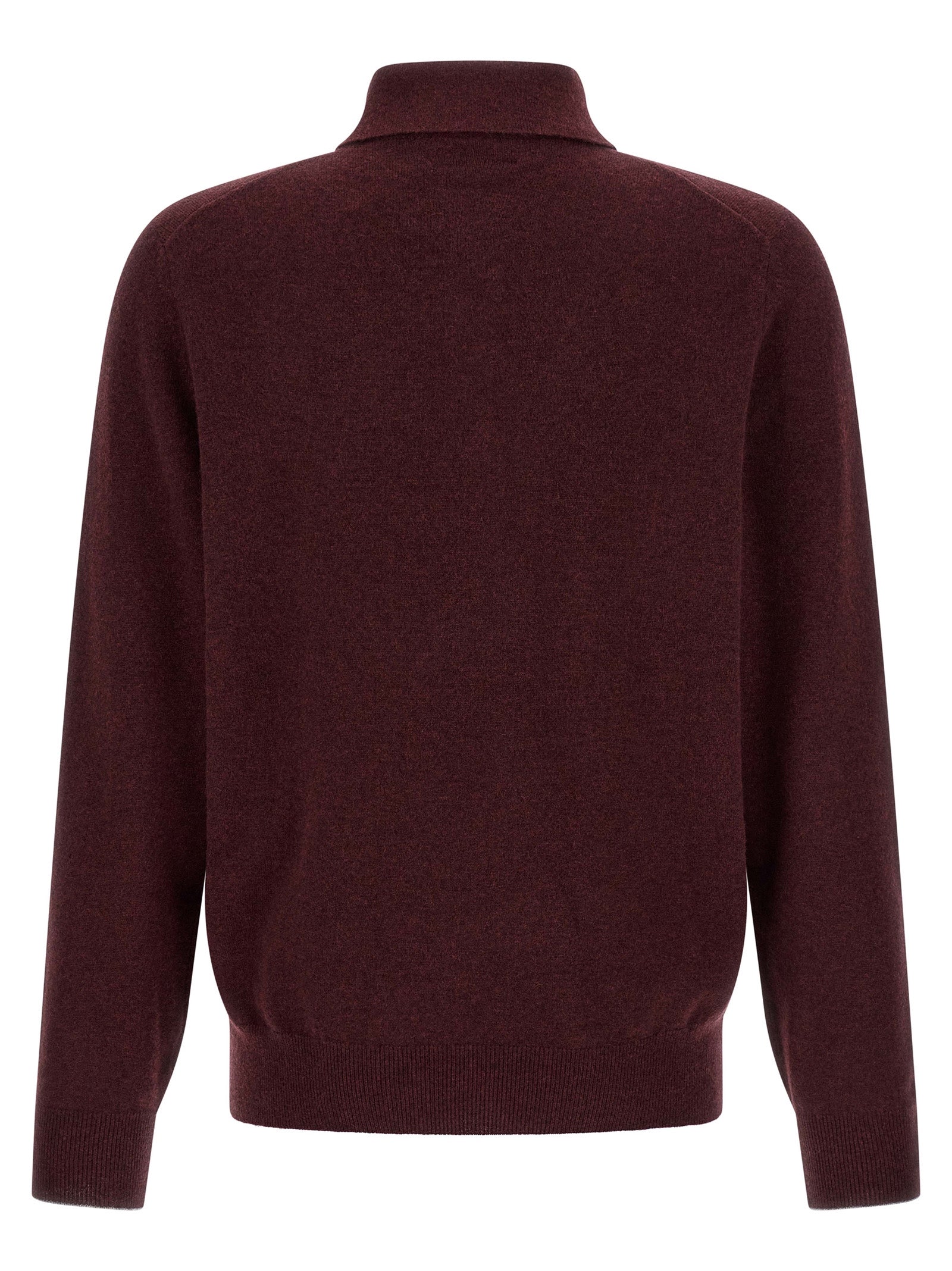 Bordeaux Cashmere Polo Shirt