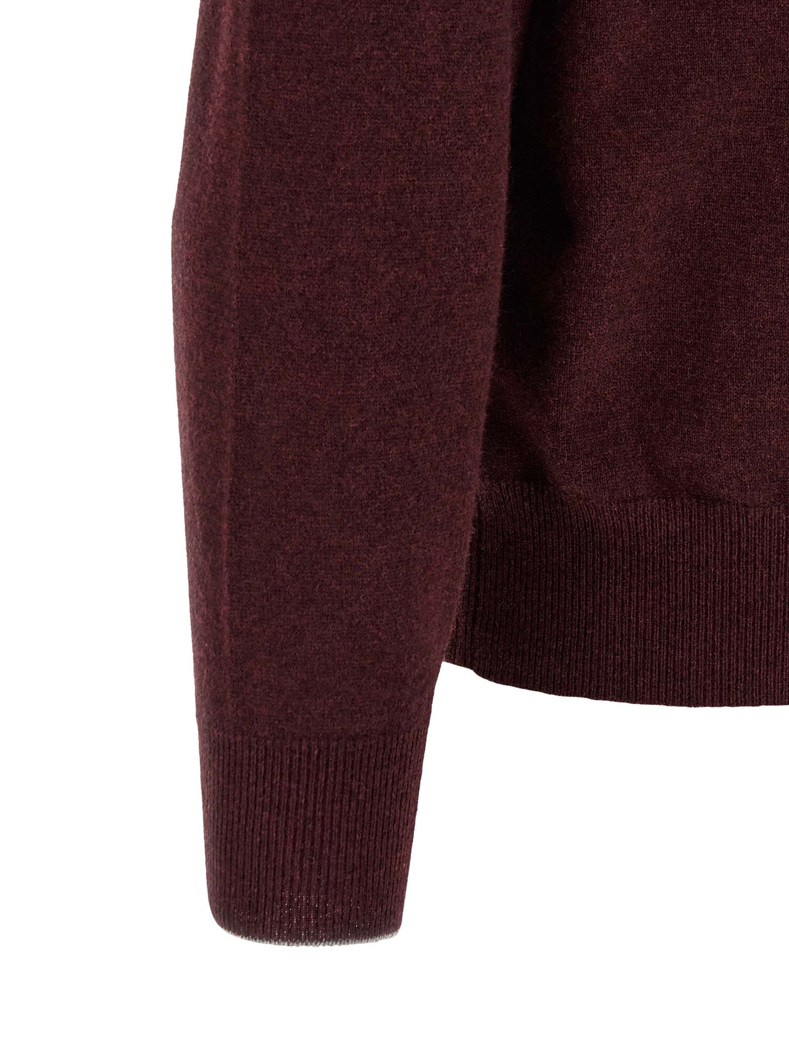 Bordeaux Cashmere Polo Shirt
