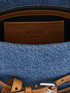 Blue Cotton Handbag