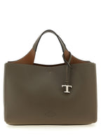 Gray Calfskin Handbag