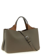 Gray Calfskin Handbag
