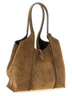 Brown Calfskin Tote Bag