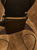 Brown Calfskin Tote Bag