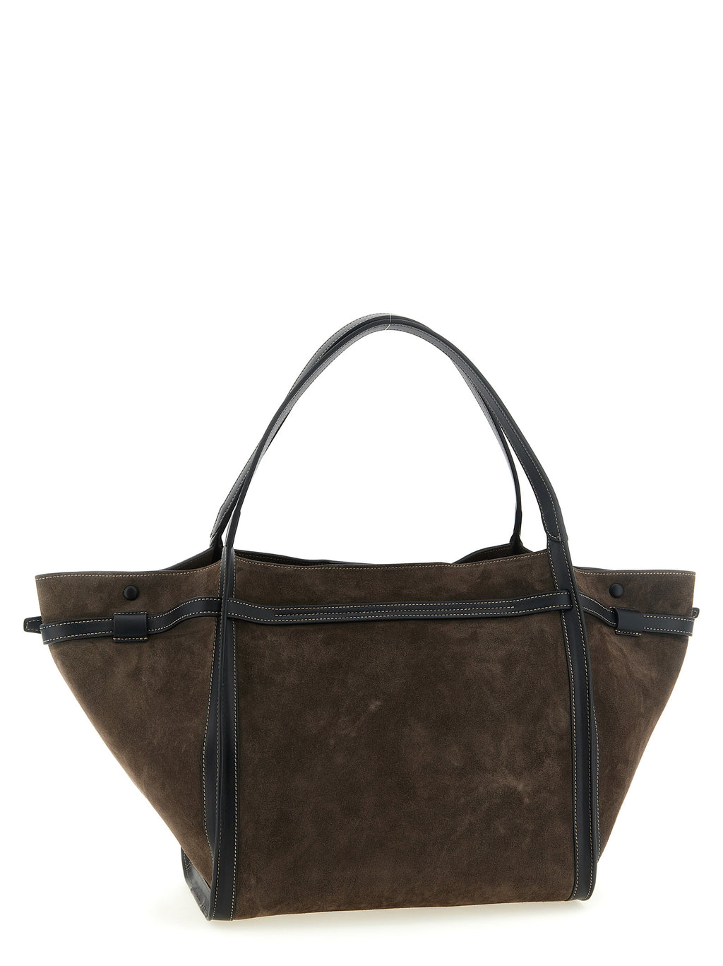 Brown Calfskin Tote Bag