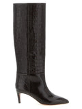 Brown Calfskin Over The Knee