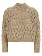 Beige Wool Cardigan