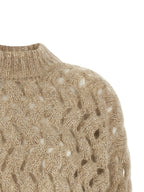 Beige Wool Cardigan