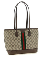 Brown Polyethylene Tote Bag
