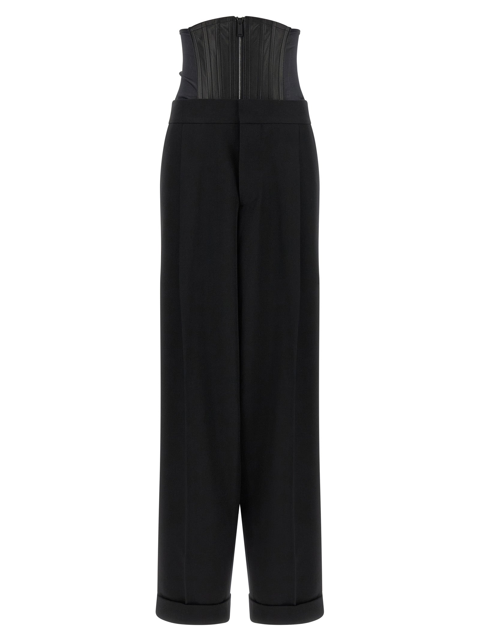 Black Wool Dress Pants
