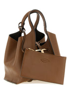 Brown Calfskin Handbag