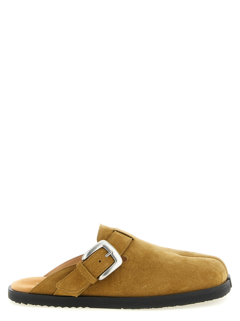 Brown Calfskin Mules