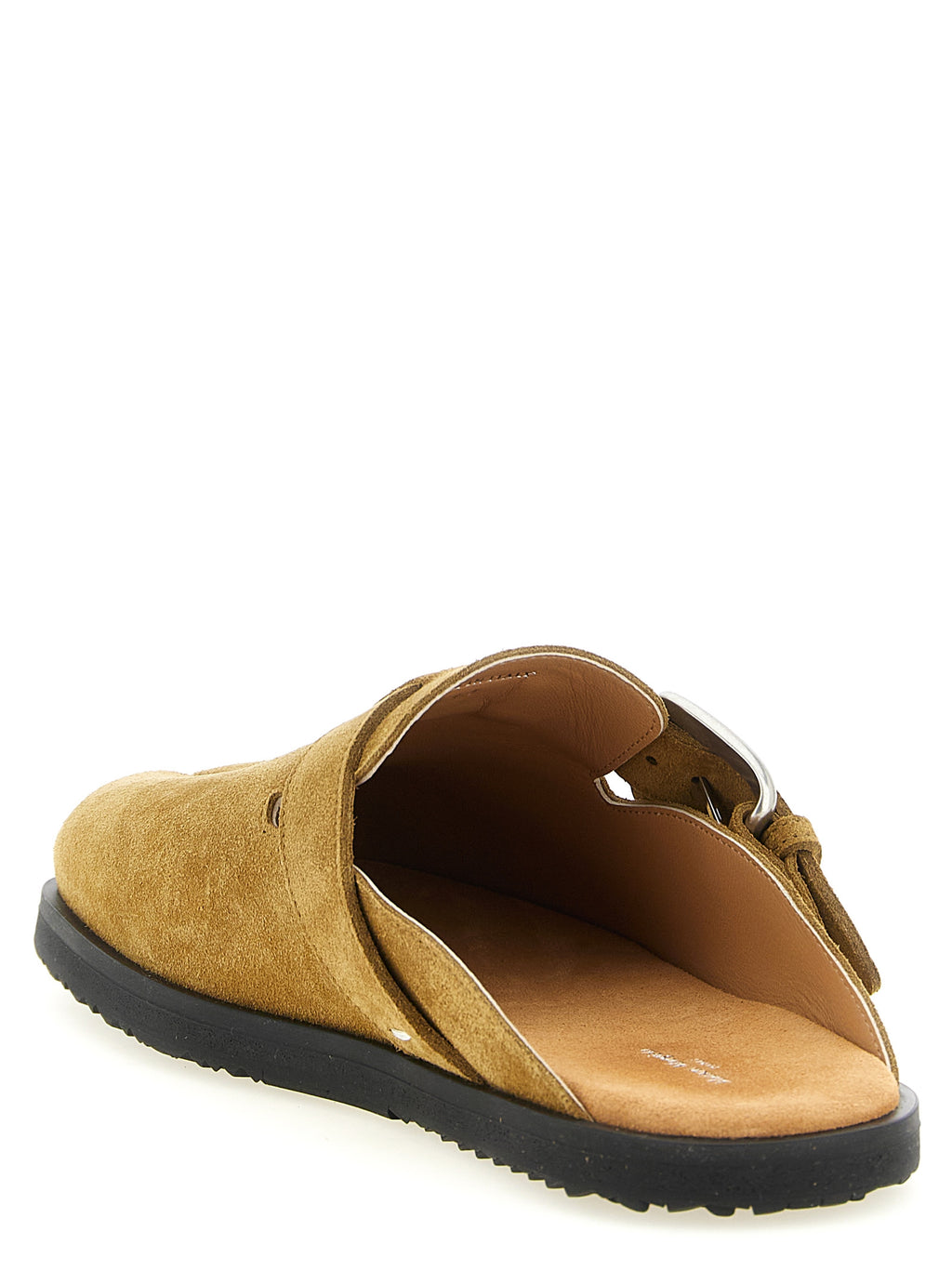 Brown Calfskin Mules