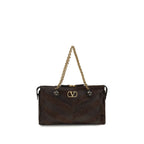 Brown Calf Leather Bos Taurus Shoulder Bag