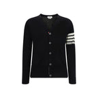 Black Wool Oves Aries Cardigan