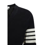 Black Wool Oves Aries Cardigan