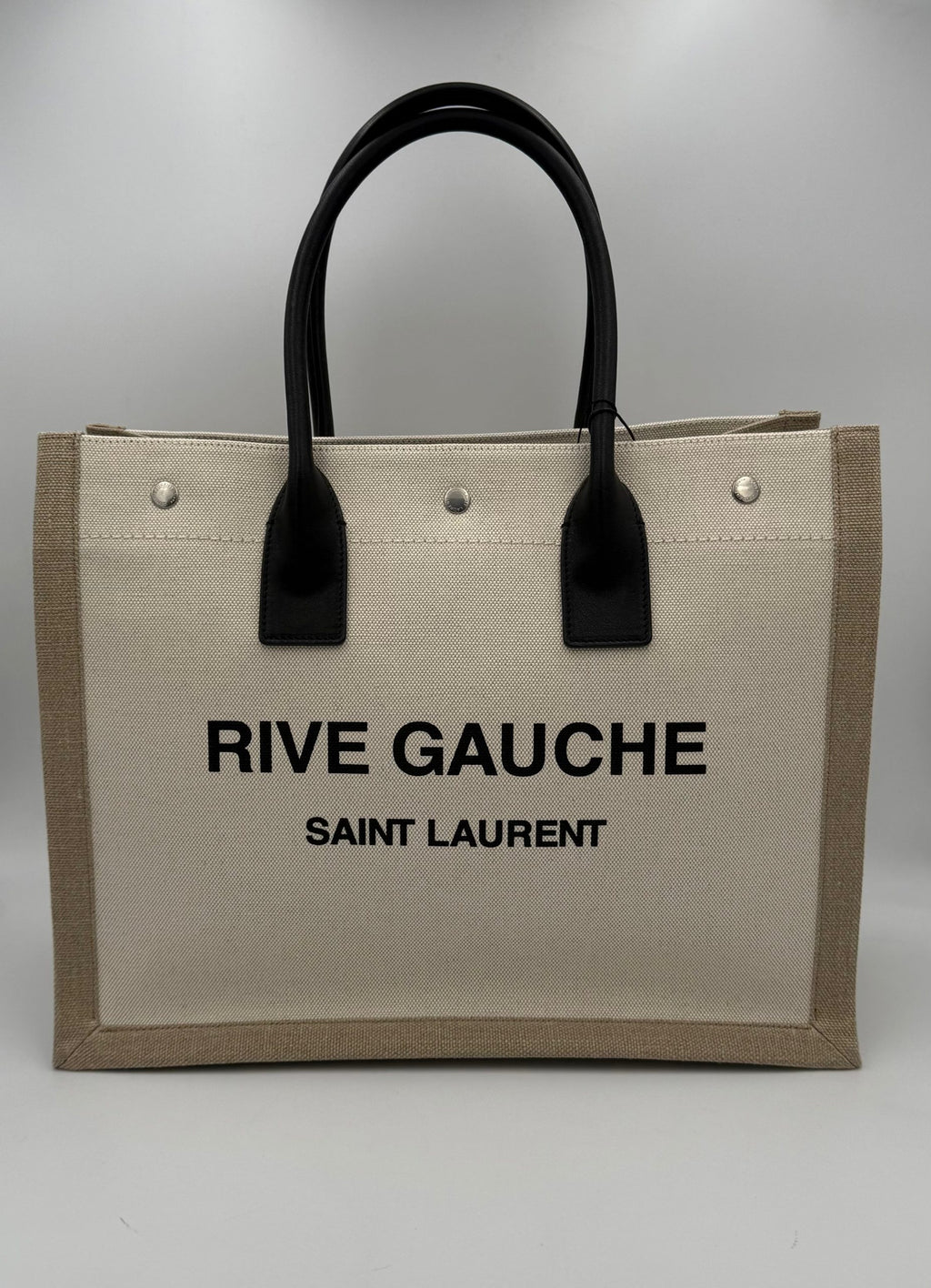 SAINT LAURENT Rive Gauche Medium Tote Bag