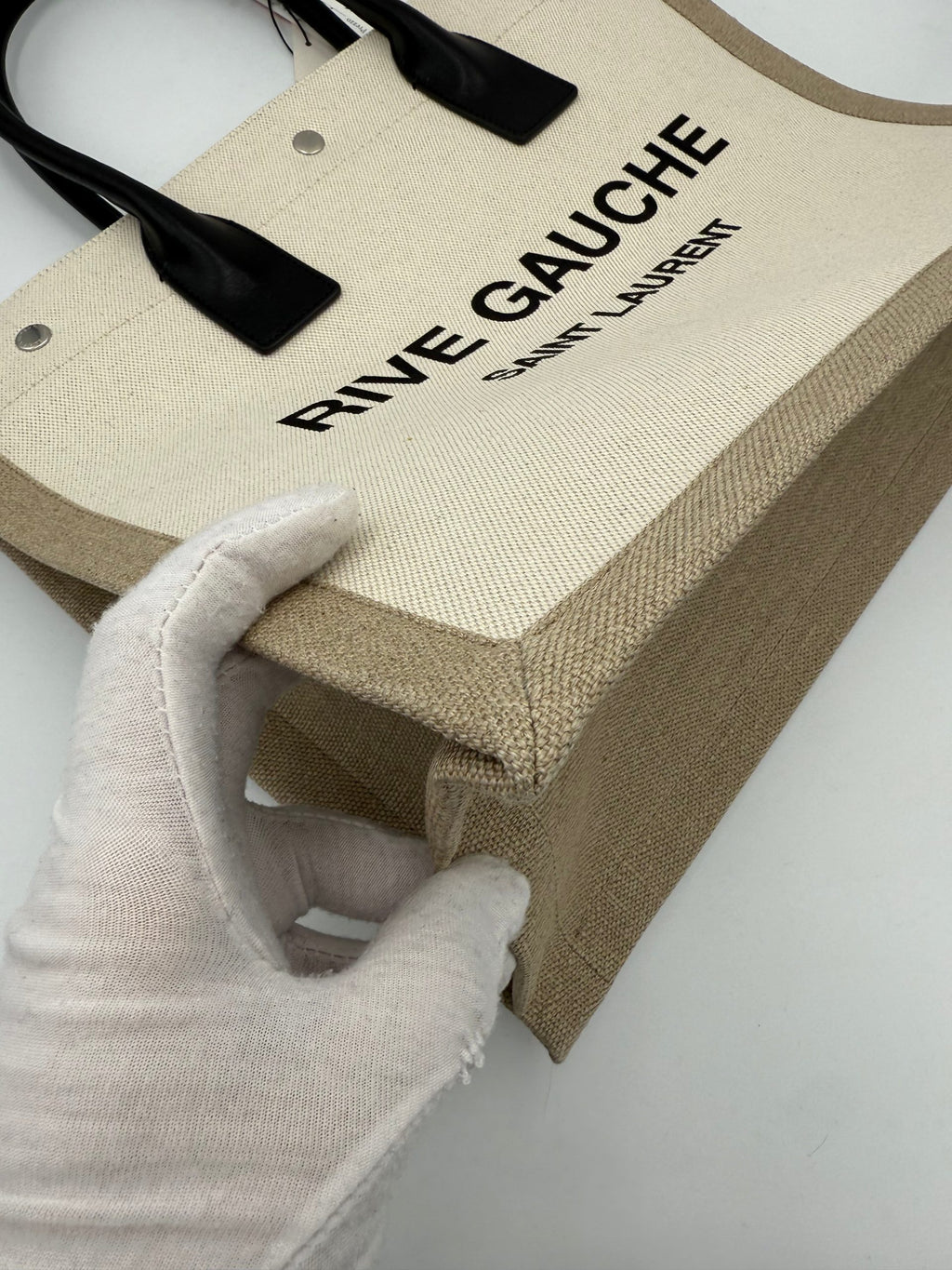 SAINT LAURENT Rive Gauche Medium Tote Bag