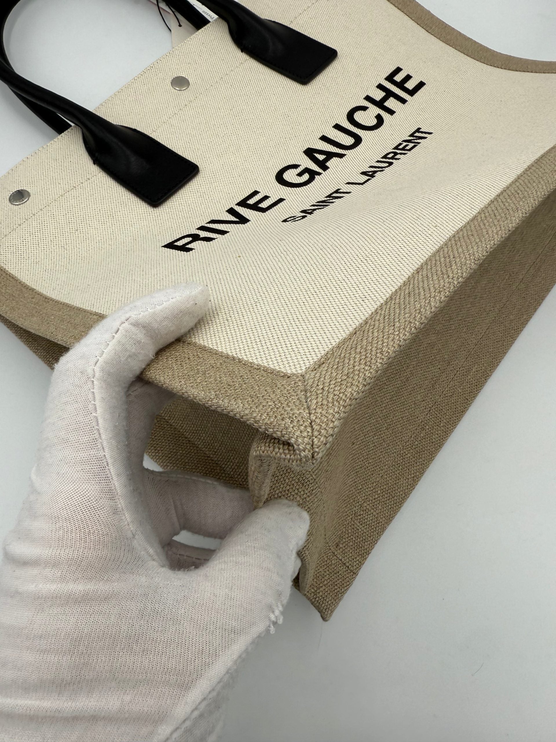 SAINT LAURENT Rive Gauche Medium Tote Bag