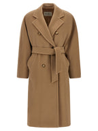 Beige Virgin Wool Coat