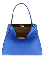 Blue Calfskin Handbag