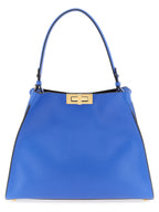 Blue Calfskin Handbag