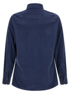 Blue Cotton Blouse