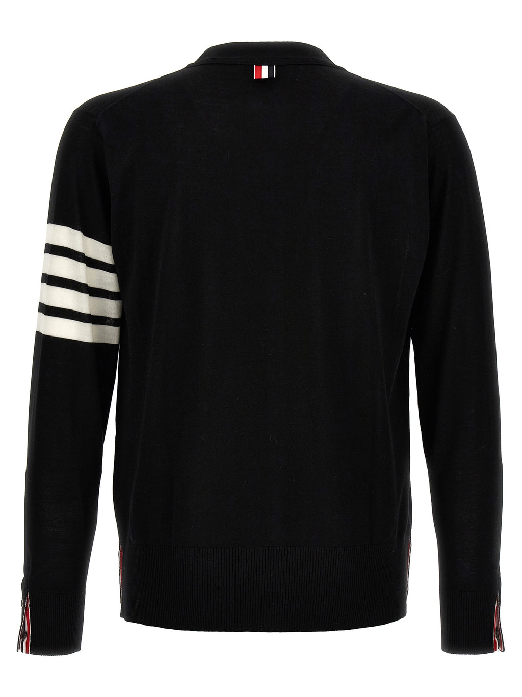 Black Virgin Wool Cardigan