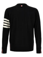 Black Virgin Wool Cardigan