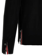 Black Virgin Wool Cardigan