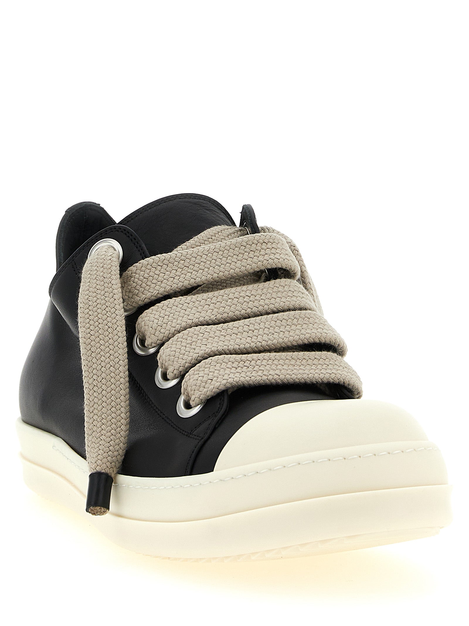 Bicolor Calfskin Low Top Sneakers