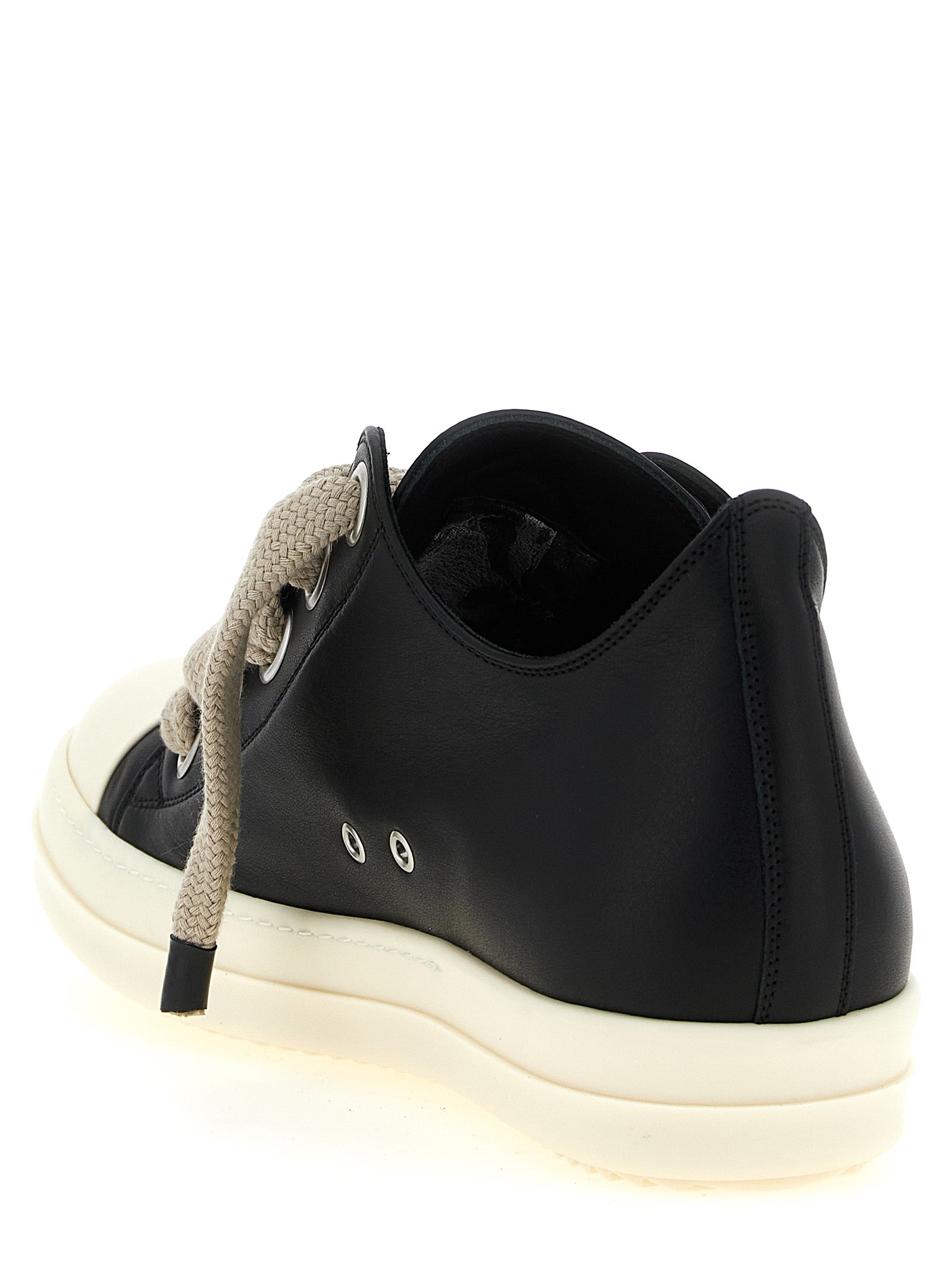Bicolor Calfskin Low Top Sneakers