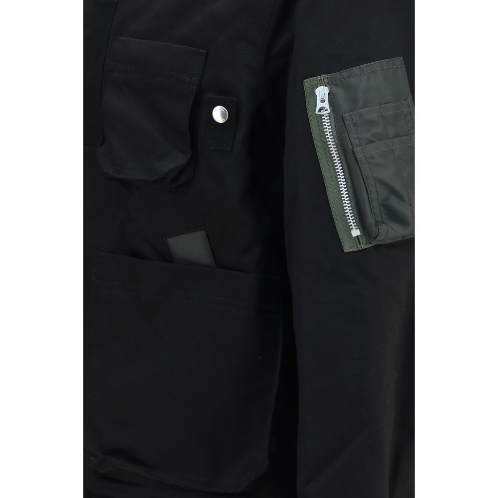 Black Cotton Bomber